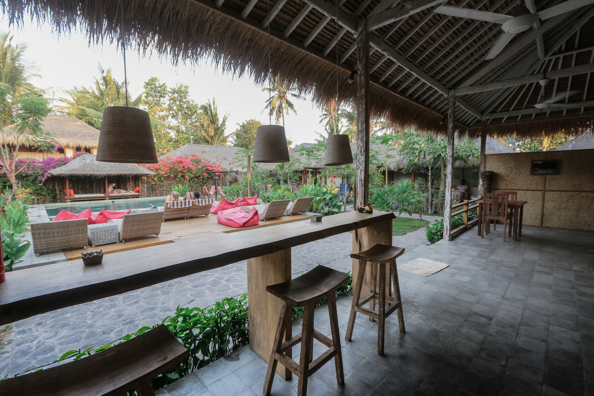 3W Cottages And Villas Gili Air Dış mekan fotoğraf