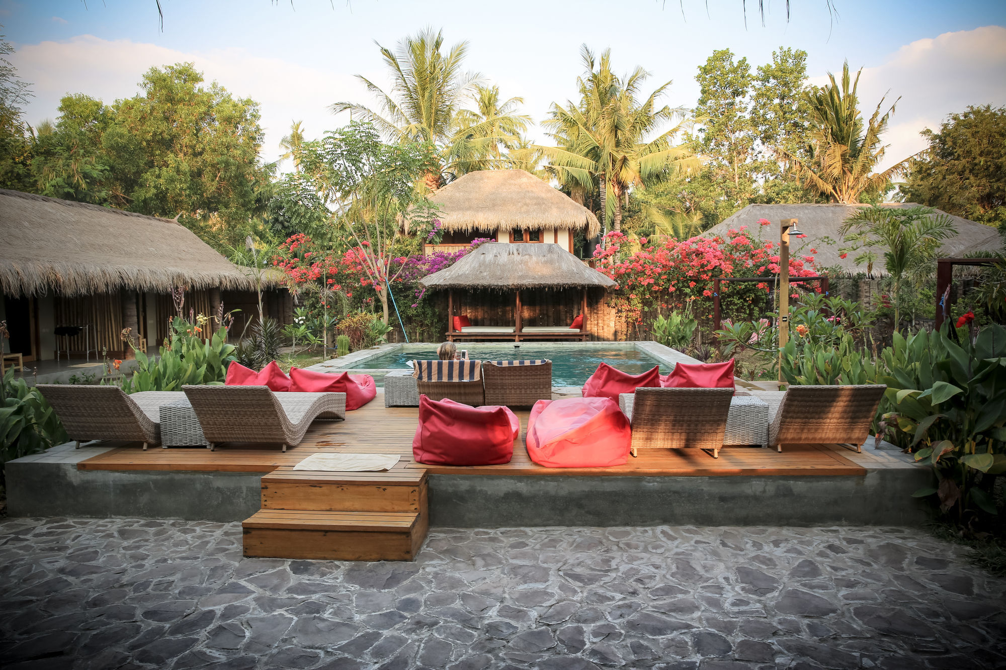 3W Cottages And Villas Gili Air Dış mekan fotoğraf