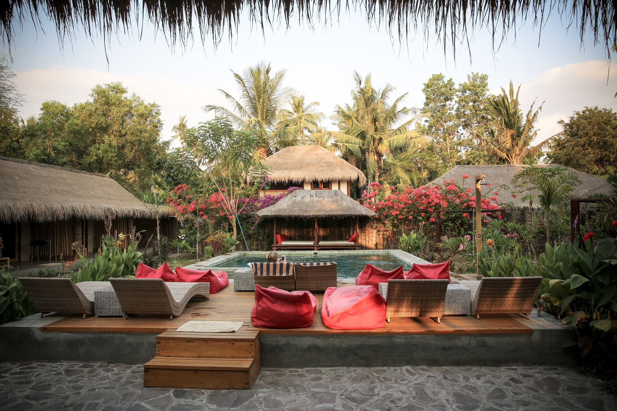 3W Cottages And Villas Gili Air Dış mekan fotoğraf